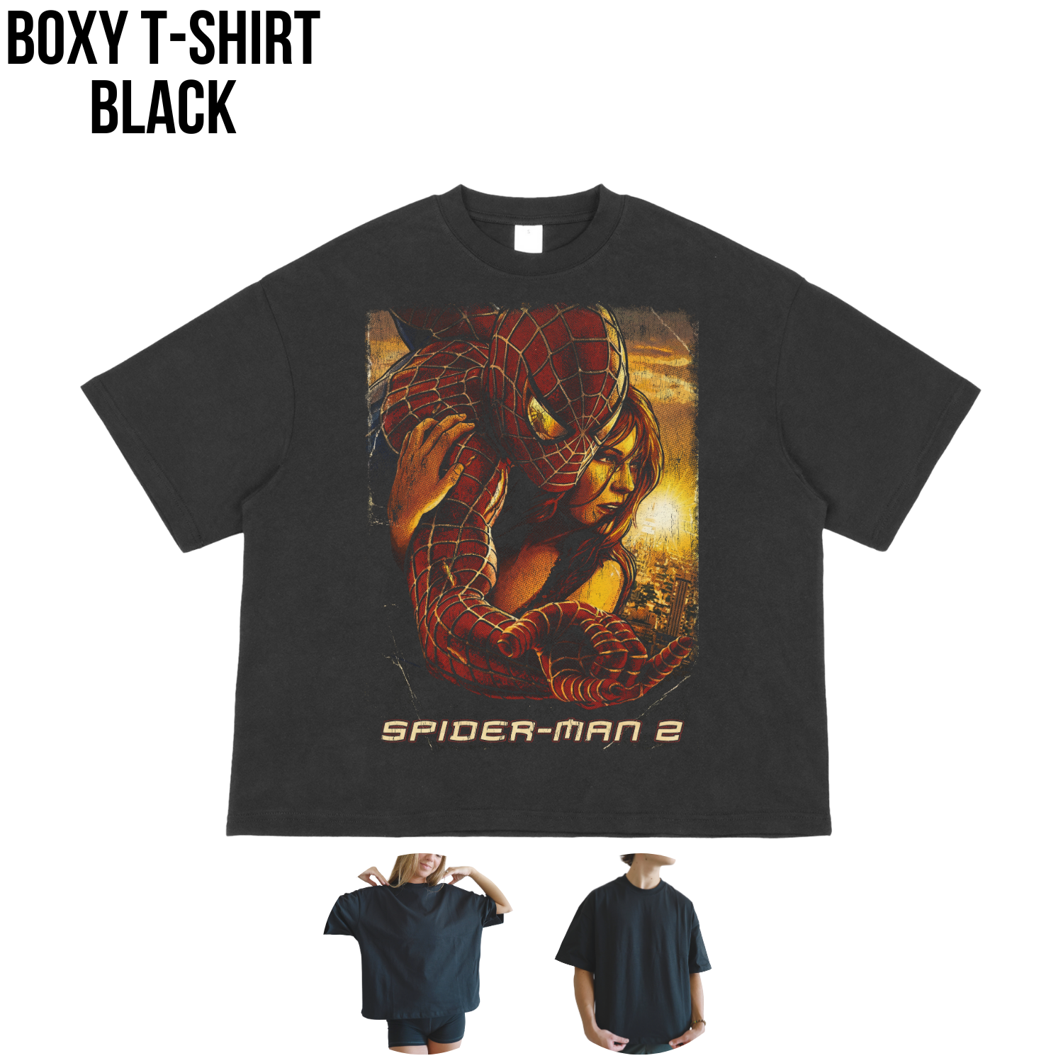 Spider-Man 2 MJ & Spidey Shirt - Tobey Maguire Spider-Man Graphic