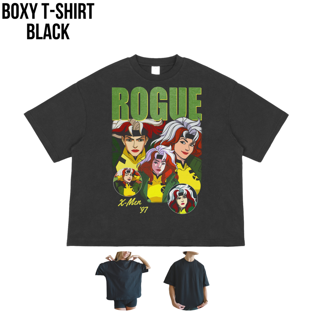 Rogue X-Men 97 Shirt – X-Men '97 Rogue Collage Graphic Tee, Rogue Marvel Fan Gift, X-Men Animated Series Shirt, Marvel Mutant Graphic Tee