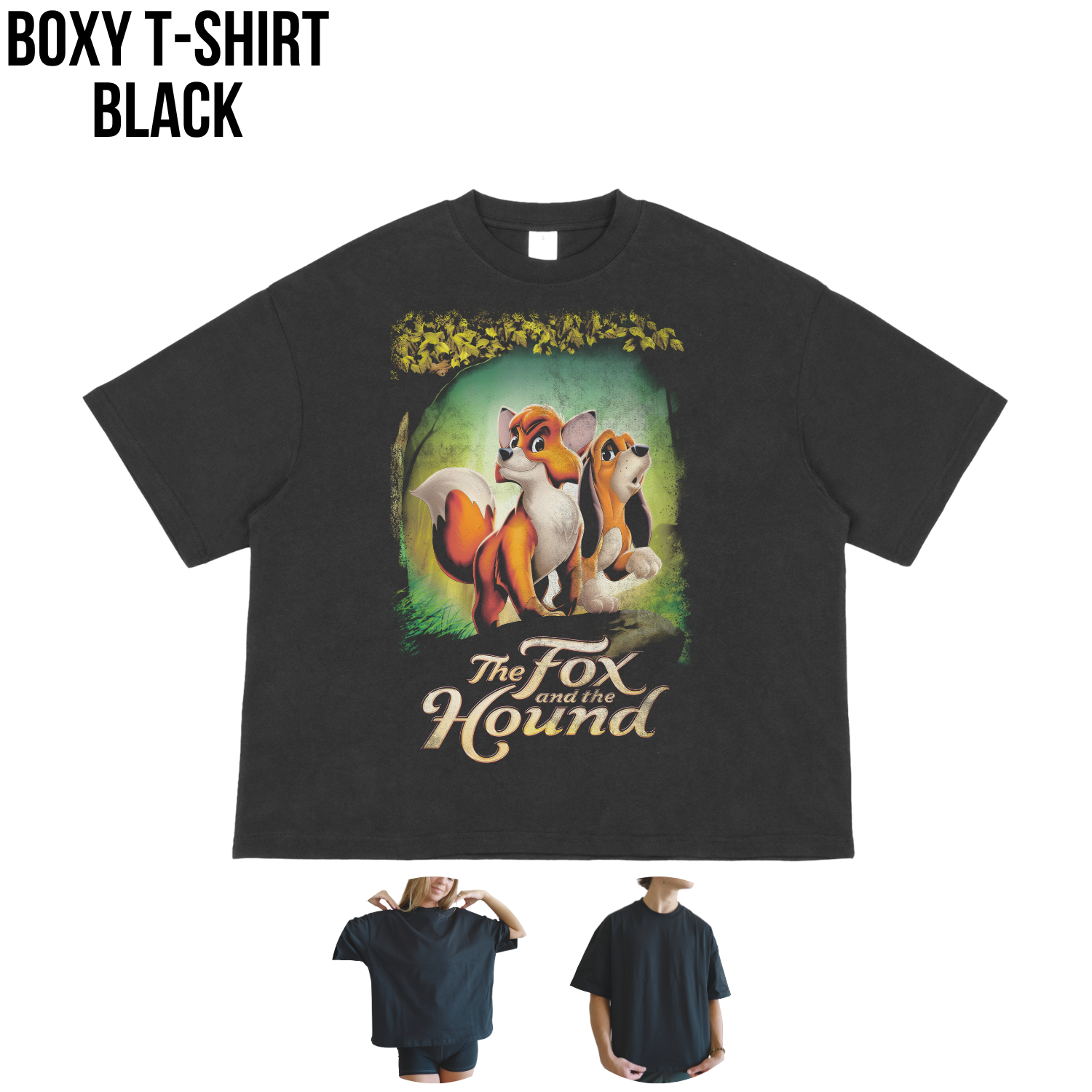 Disney Fox and the Hound Shirt – Tod and Copper Graphic Tee