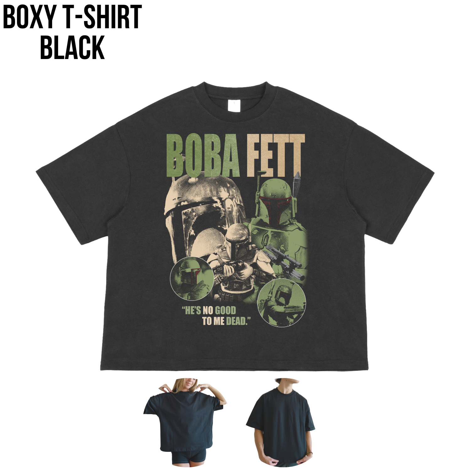 Boba Fett Shirt – Star Wars Vintage Bounty Hunter Shirt