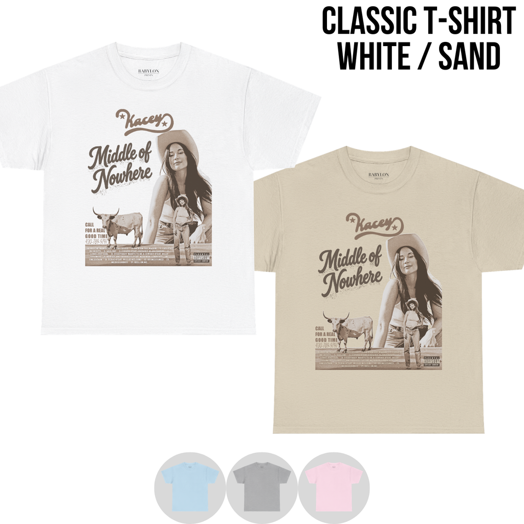 Kacey Musgraves Shirt - Middle of Nowhere Album Tee