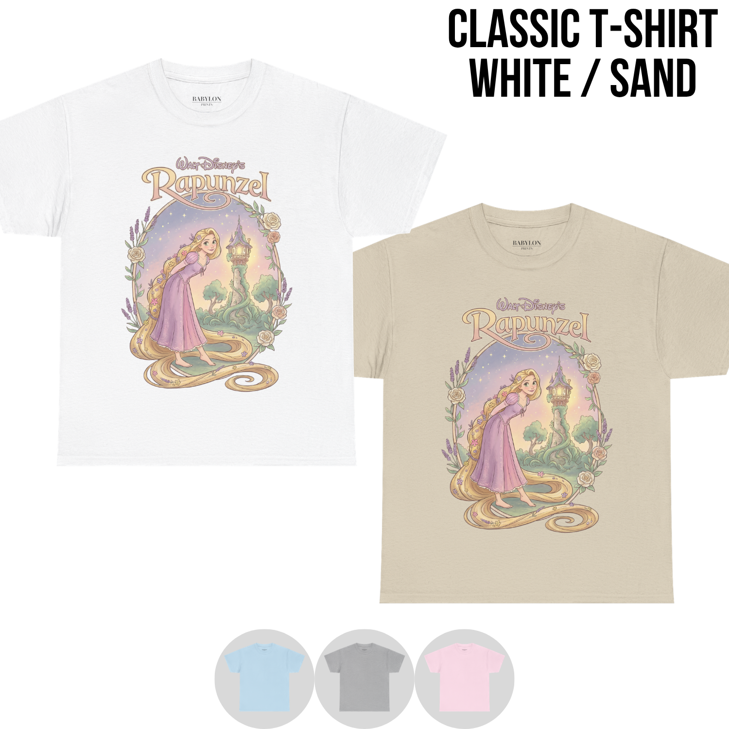 Disney Tangled Rapunzel Shirt - Disney Princess Shirt