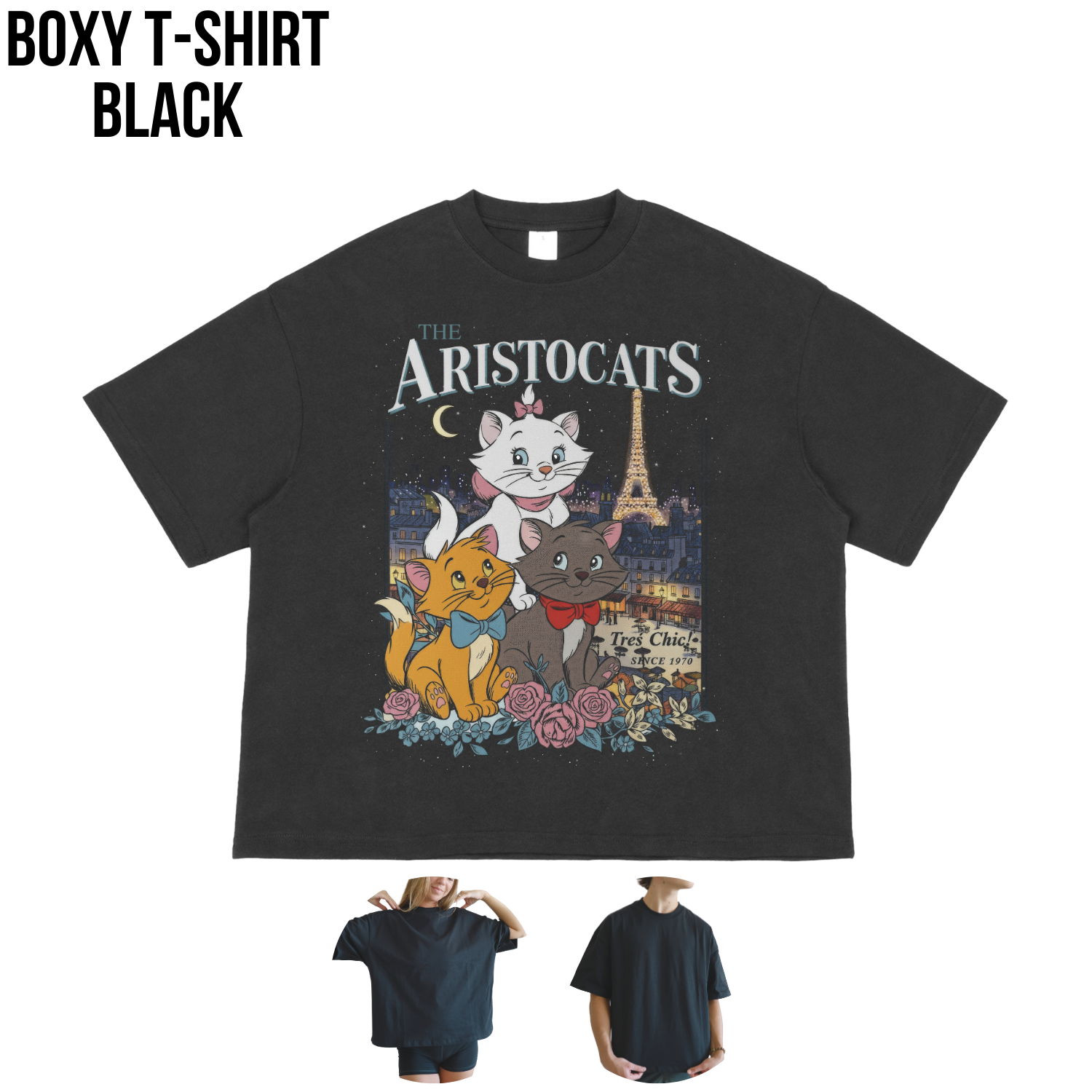 Disney Aristocats Shirt - Marie Toulouse Berlioz Graphic