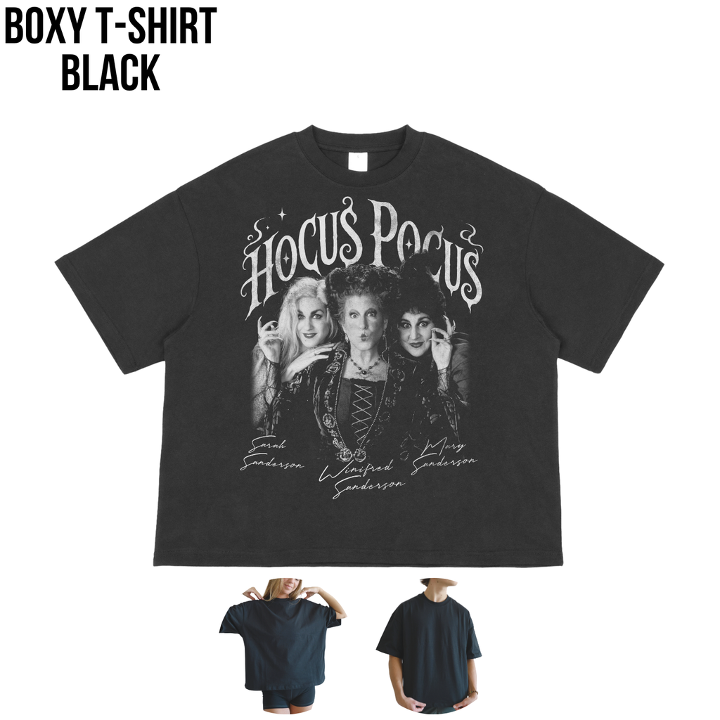 Hocus Pocus Shirt – Sanderson Sisters Tee, Hocus Pocus Graphic Shirt, Halloween Fan Gift, Winifred Sarah Mary Sanderson Shirt