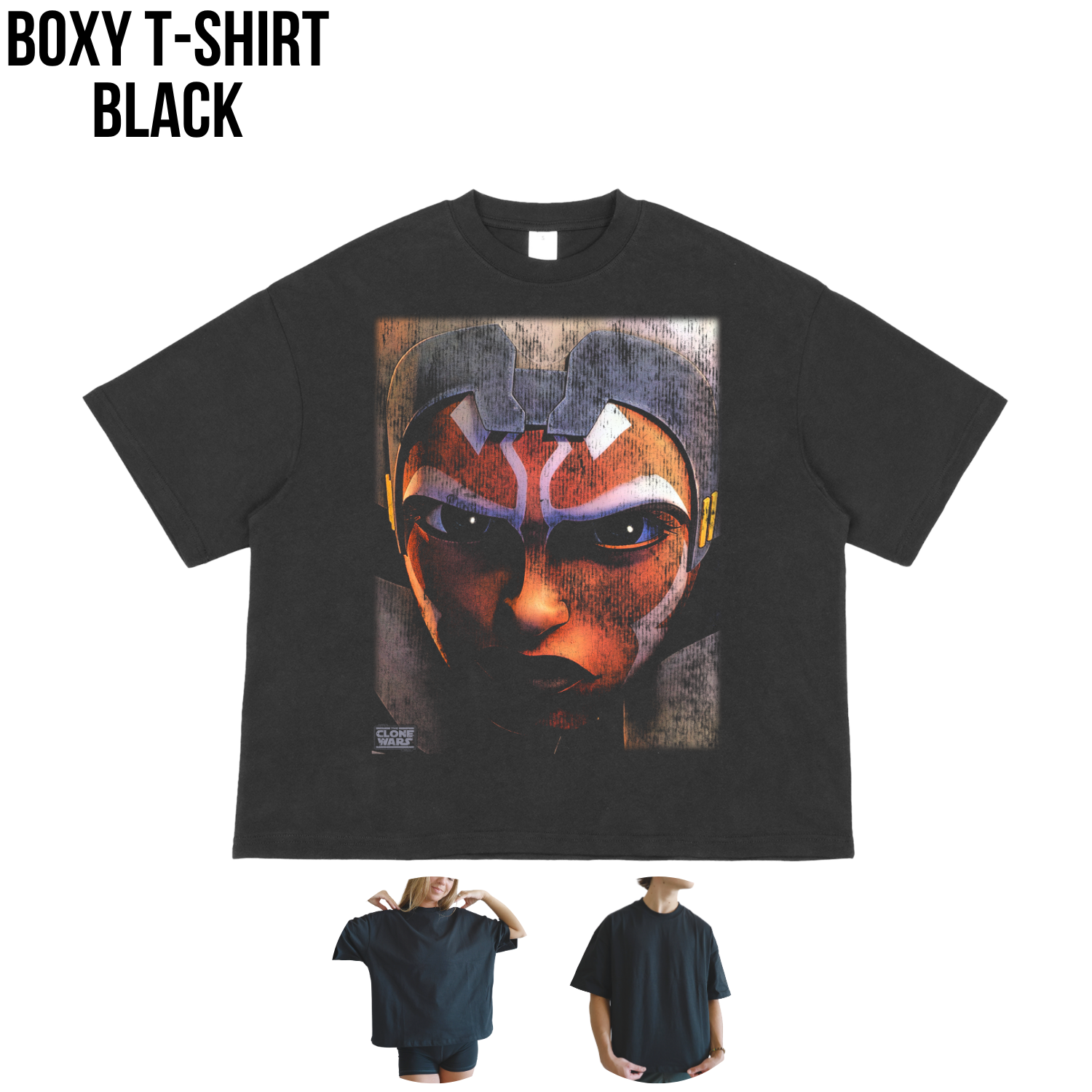 Star Wars Ahsoka Tano Shirt – The Clone Wars Ahsoka Portrait Tee