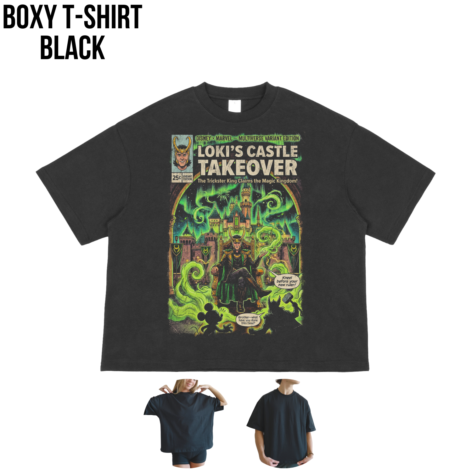 Loki Disneyworld Shirt – Disney Marvel Vintage Comic Tee