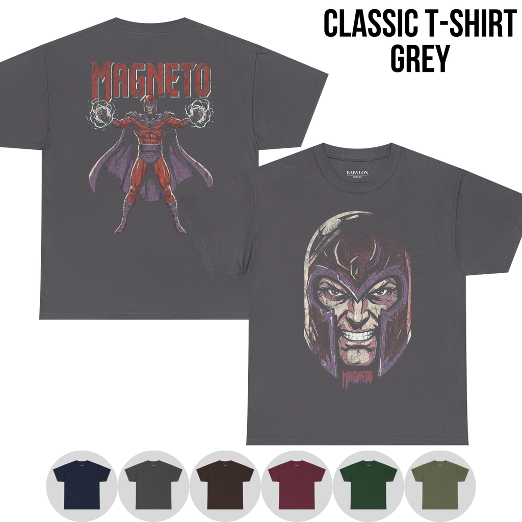 Magneto Vintage Marvel Shirt - Retro X-Men Graphic Tee