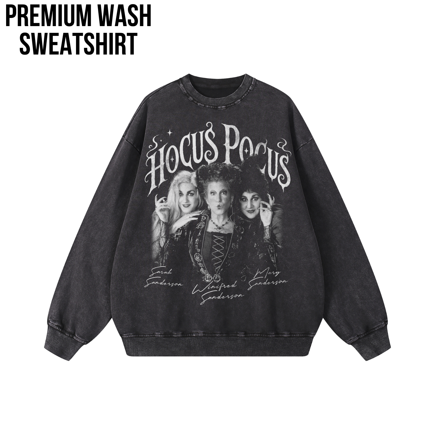 Hocus Pocus Shirt – Sanderson Sisters Tee, Hocus Pocus Graphic Shirt, Halloween Fan Gift, Winifred Sarah Mary Sanderson Shirt