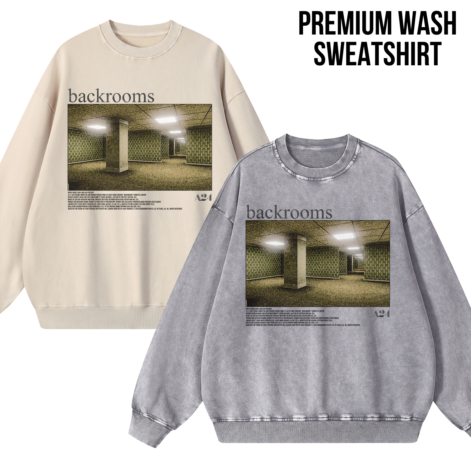 Backrooms A24 Shirt – You've Noclipped Out Of Reality Graphic Tee