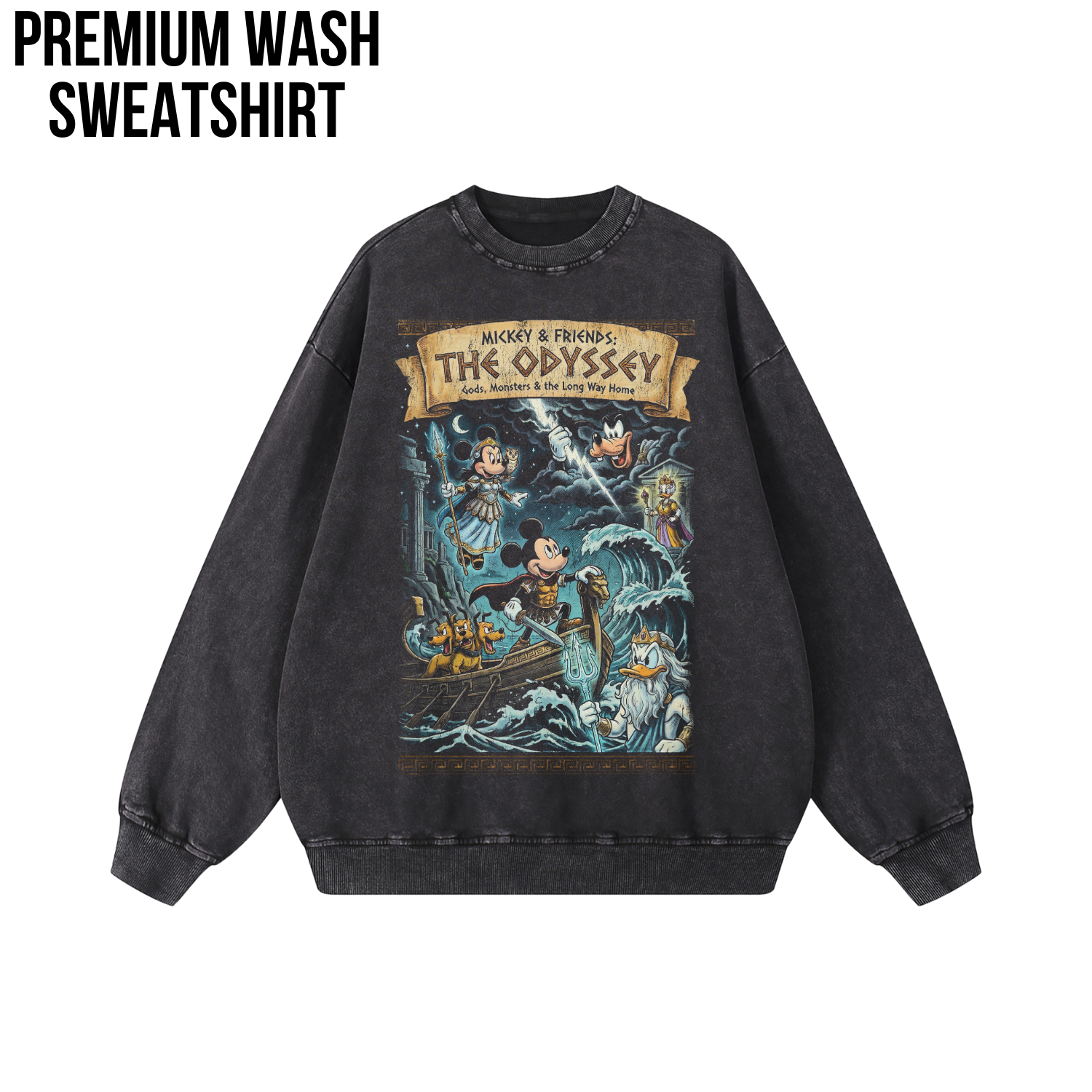 Mickey & Friends: The Odyssey Shirt – Greek Mythology Disney Tee