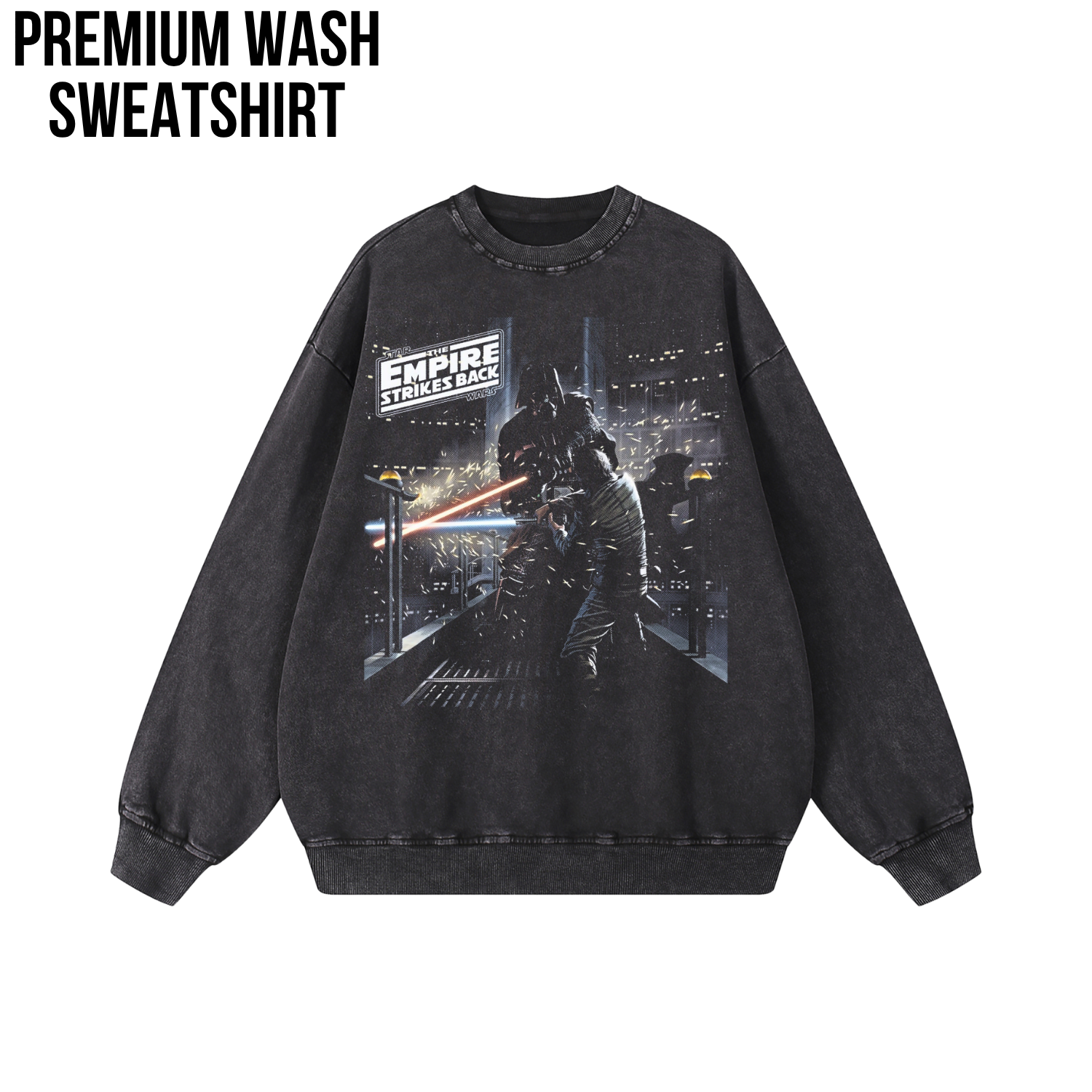 Vintage Star Wars Empire Strikes Back Shirt – Luke Skywalker Vs Darth Vader Duel Tee