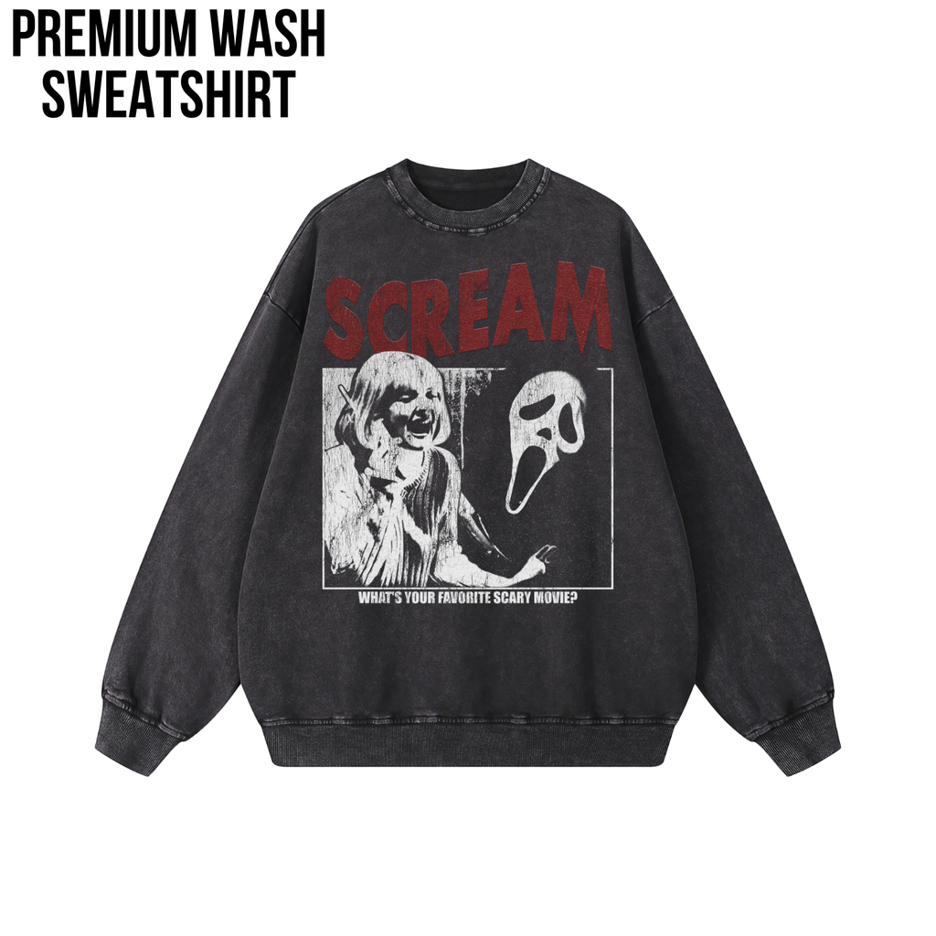 Scream Shirt Vintage Horror Tee - Ghostface Graphic T-Shirt