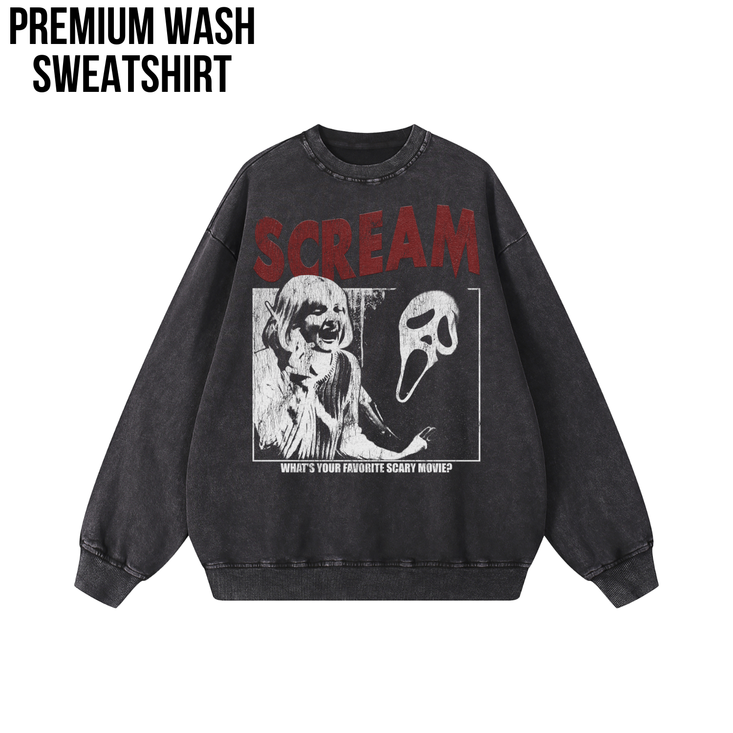 Scream Shirt Vintage Horror Tee - Ghostface Graphic T-Shirt