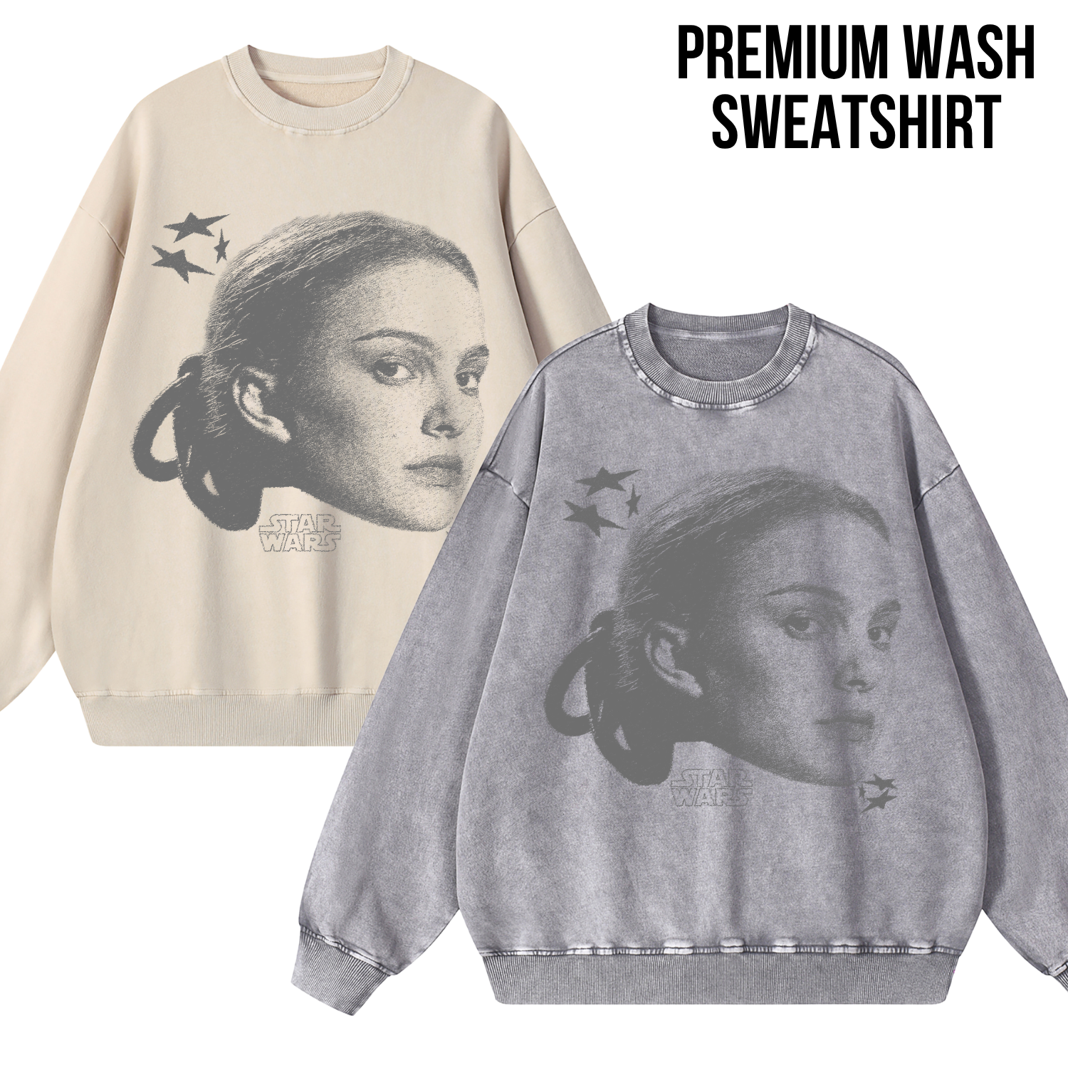 Star Wars Padmé Amidala Shirt – Portrait Graphic Tee, Padmé Amidala Fan Gift, Star Wars Prequel Shirt, Galaxy's Edge Disney Tee