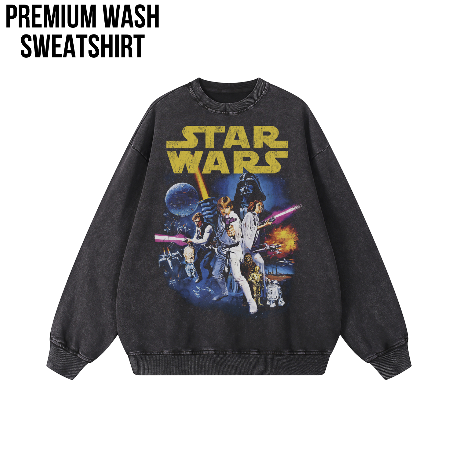 Vintage Star Wars Shirt - Classic 1977 Star Wars Poster Tee