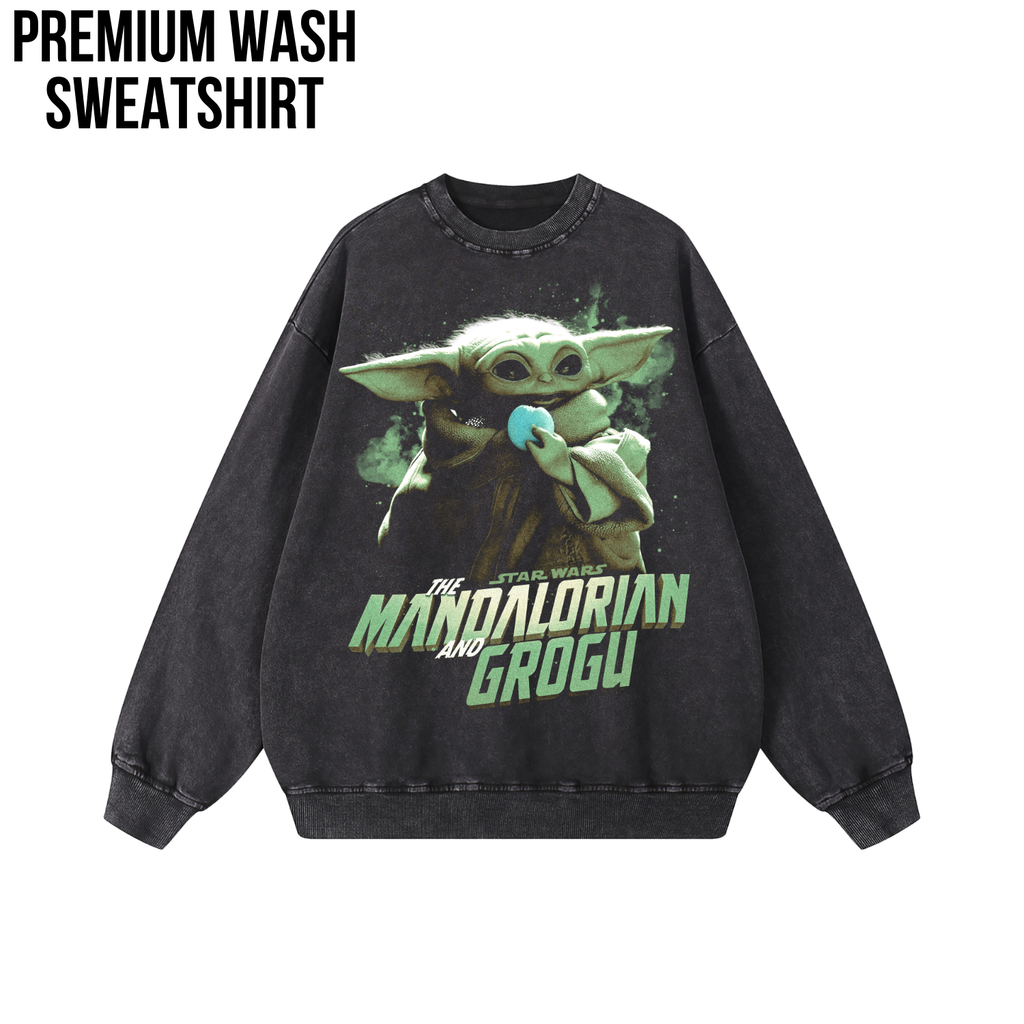 Mandalorian and Grogu Shirt: Grogu Baby Yoda Star Wars tee