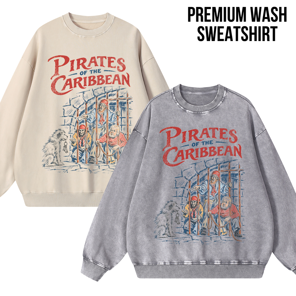Pirates of the Caribbean Ride Shirt – Disney Pirates Dog Scene Vintage Graphic Shirt, Pirates Ride Tee, Disney Parks Fan Gift, Disneyland Attraction Merch