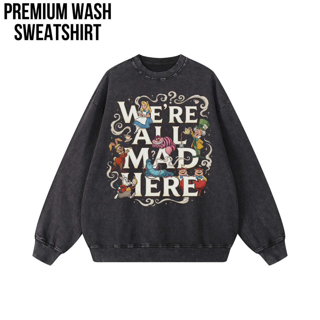 Alice in Wonderland Shirt - We’re All Mad Here Disney Tee