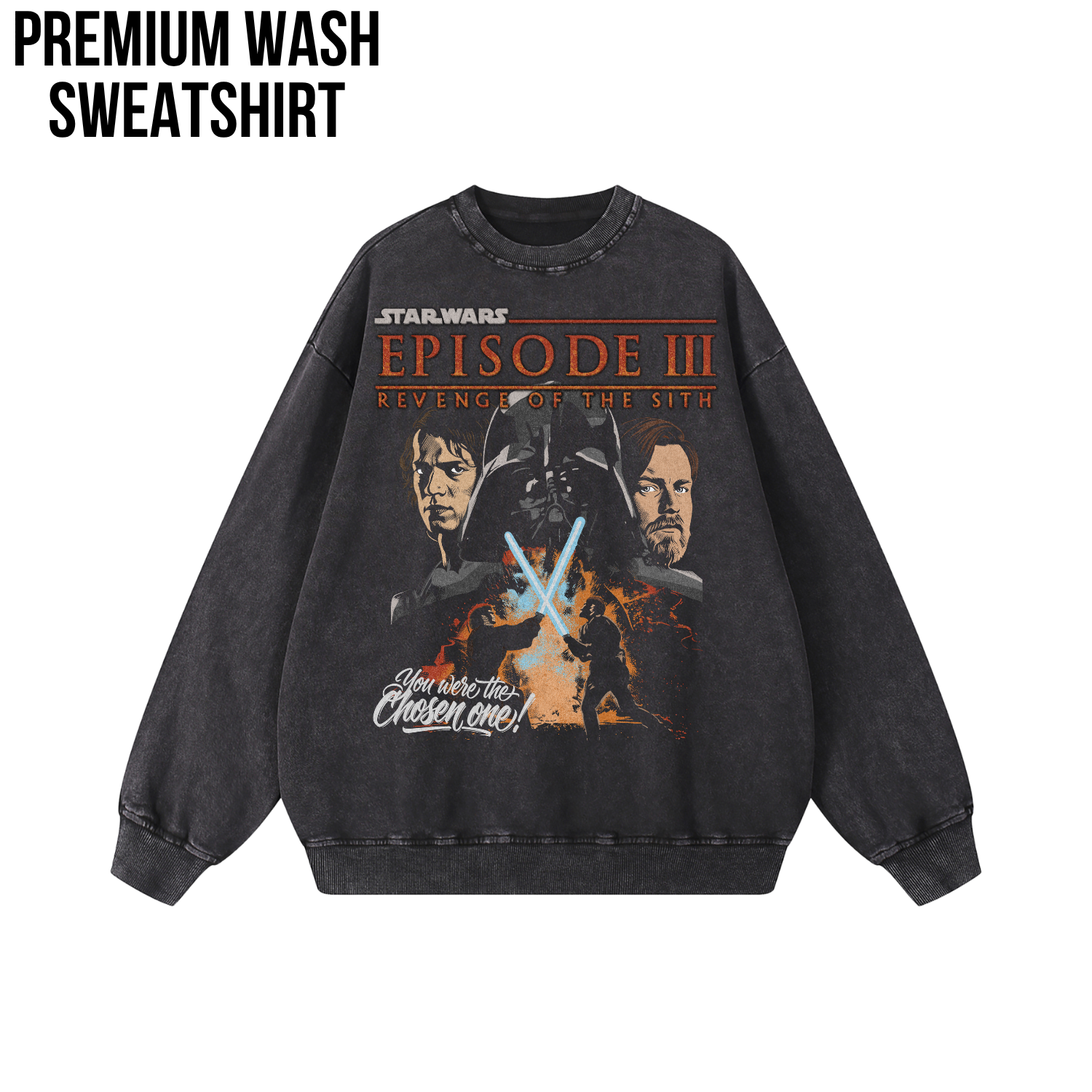 Star Wars Revenge of the Sith Shirt – Anakin vs Obi-Wan Graphic Tee, Episode III Vintage Shirt