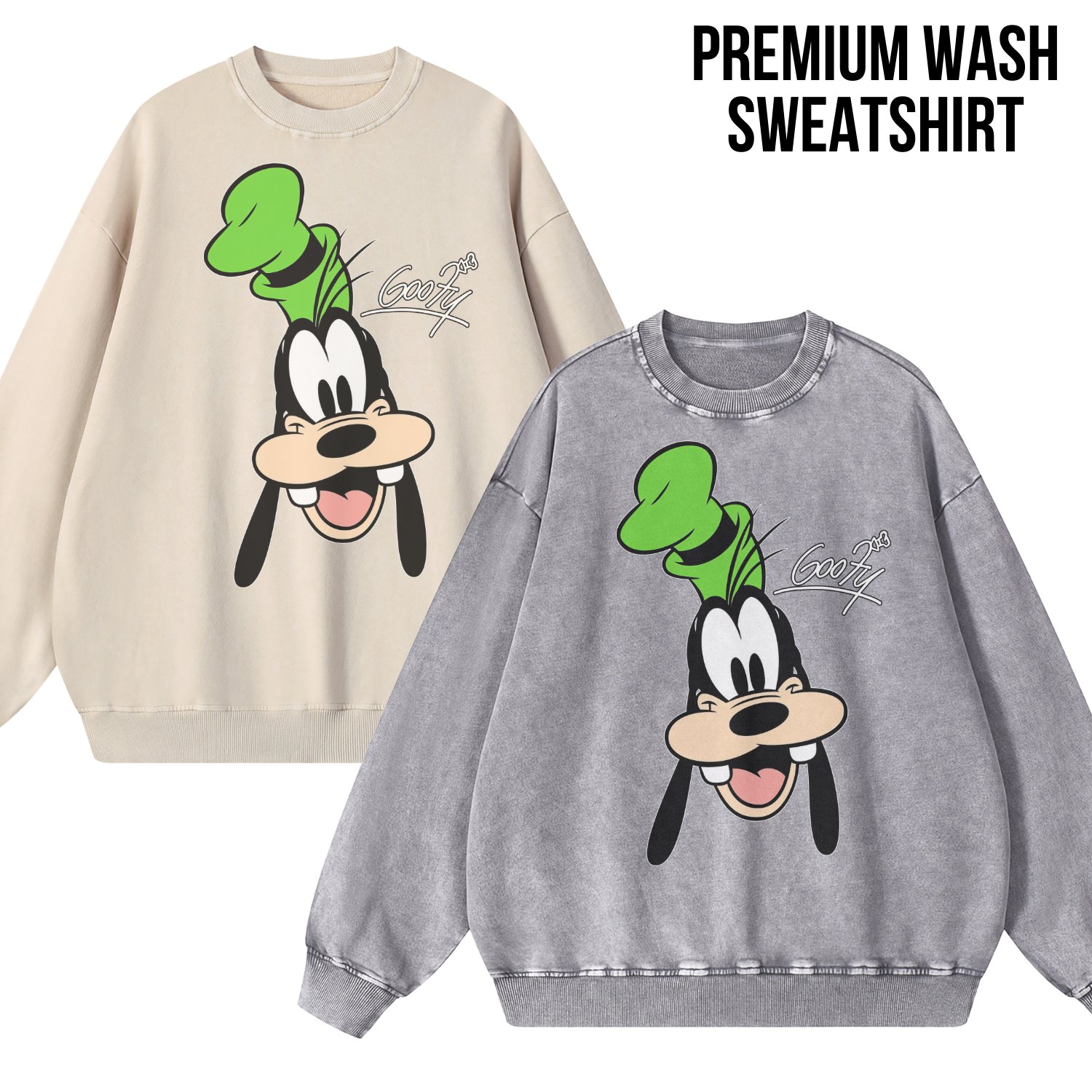 Retro Disney Goofy Shirt - Goofy Signature Tee