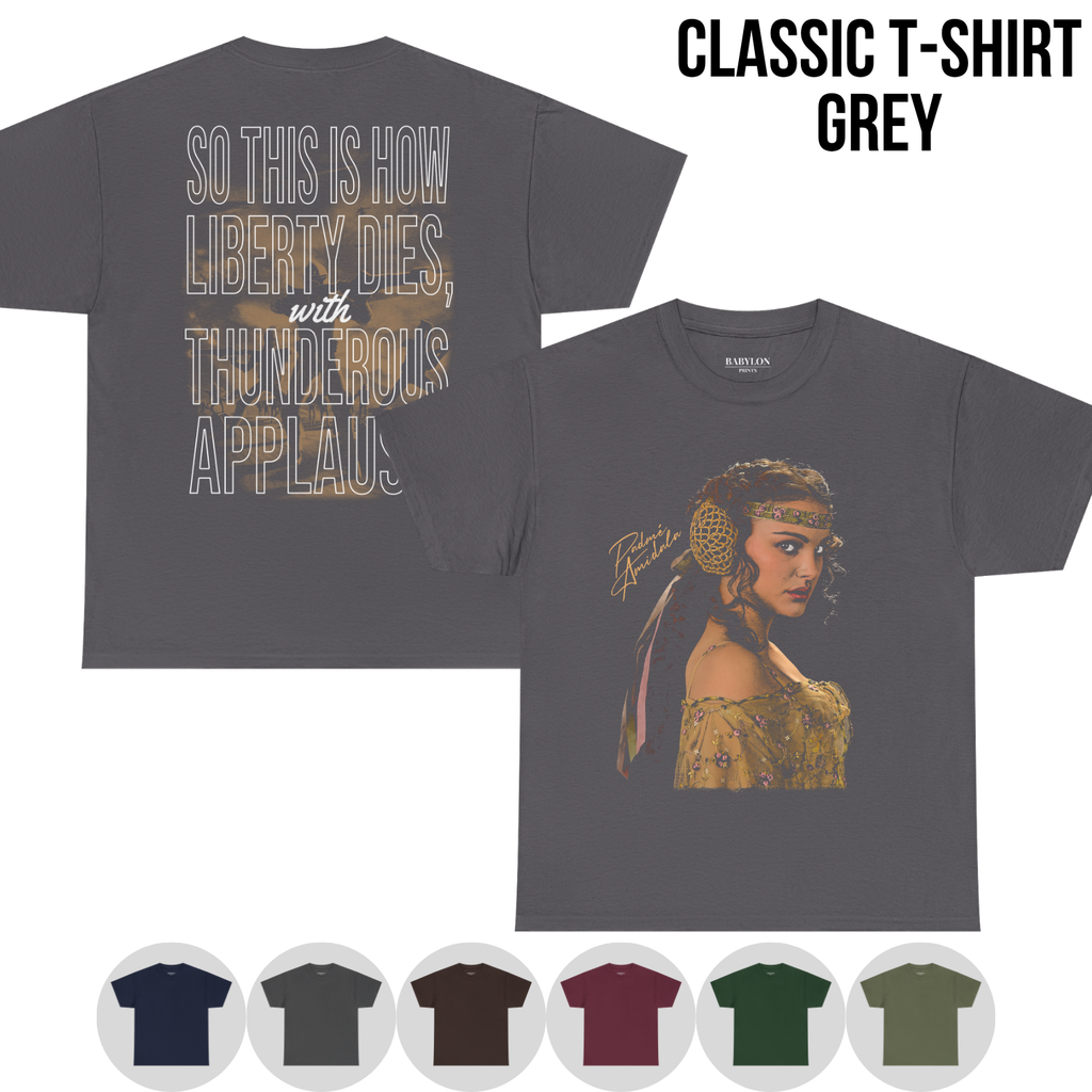 Star Wars Padme Amidala Shirt – So This Is How Liberty Dies Tee,