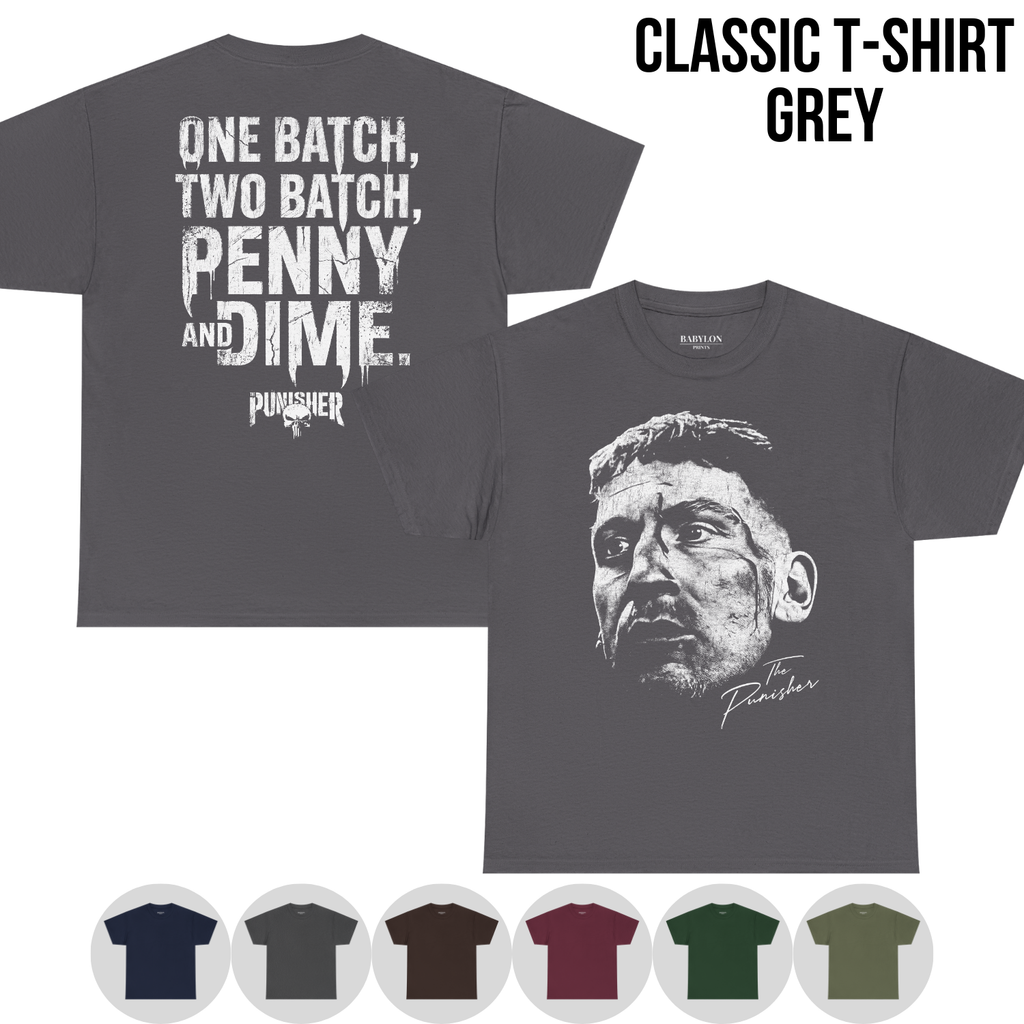 The Punisher Shirt — Penny and Dime Frank Castle Tee