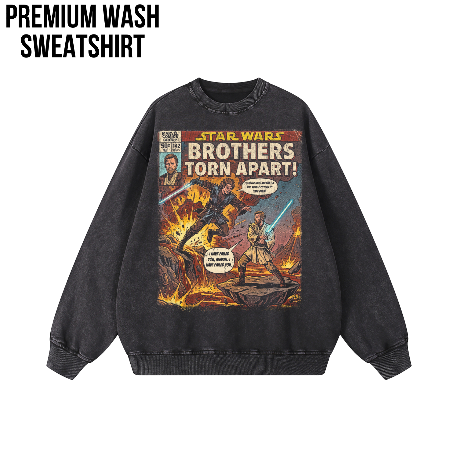 Star Wars Revenge of the Sith Shirt – Anakin vs Obi-Wan Comic Tee