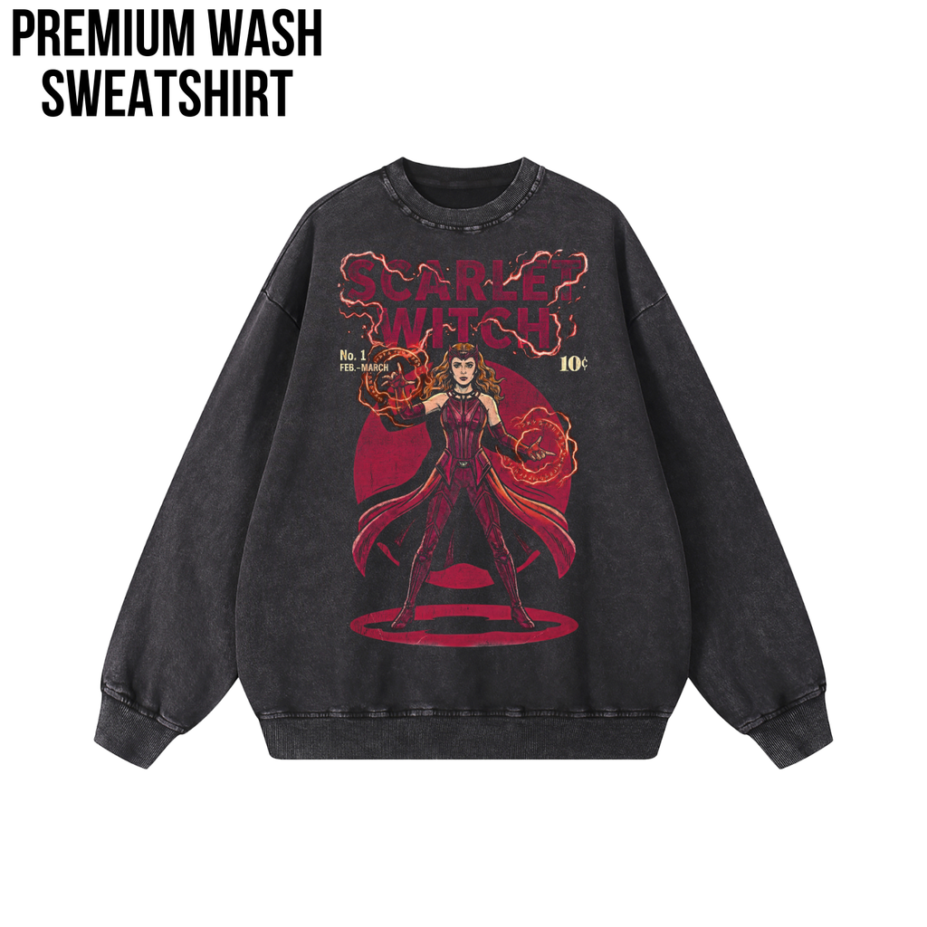 Scarlet Witch Vintage Comic Shirt: Wanda Maximoff Marvel Tee