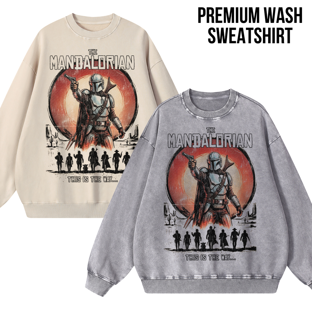 Retro Mandalorian Shirt – Star Wars Graphic Tee