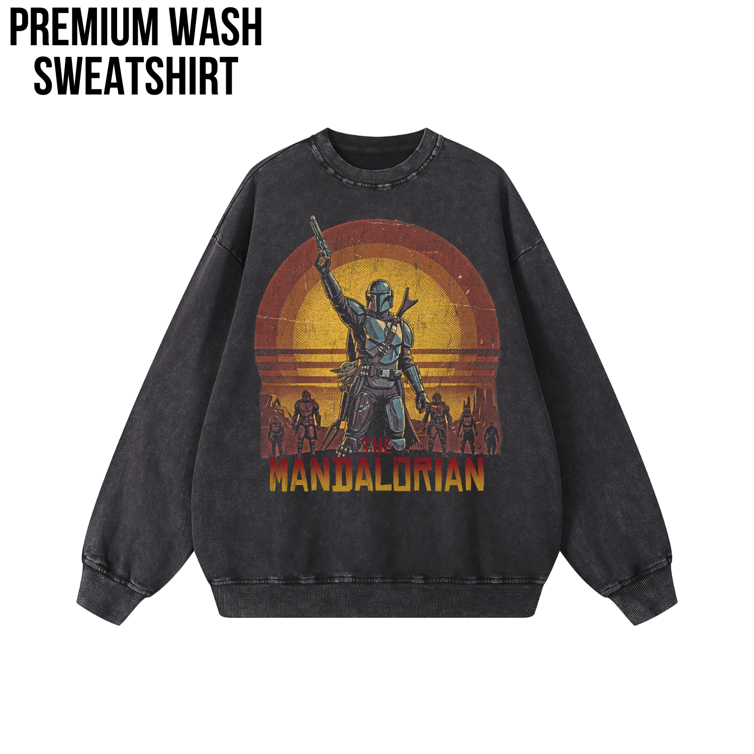 Mandalorian Shirt – Din Djarin Vintage Star Wars Tee