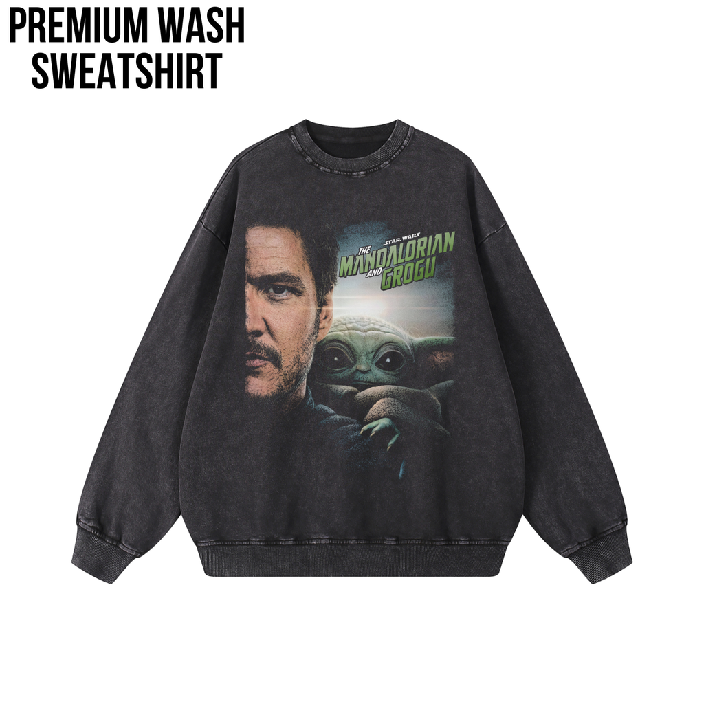 The Mandalorian & Grogu Shirt – Vintage Star Wars Graphic Tee