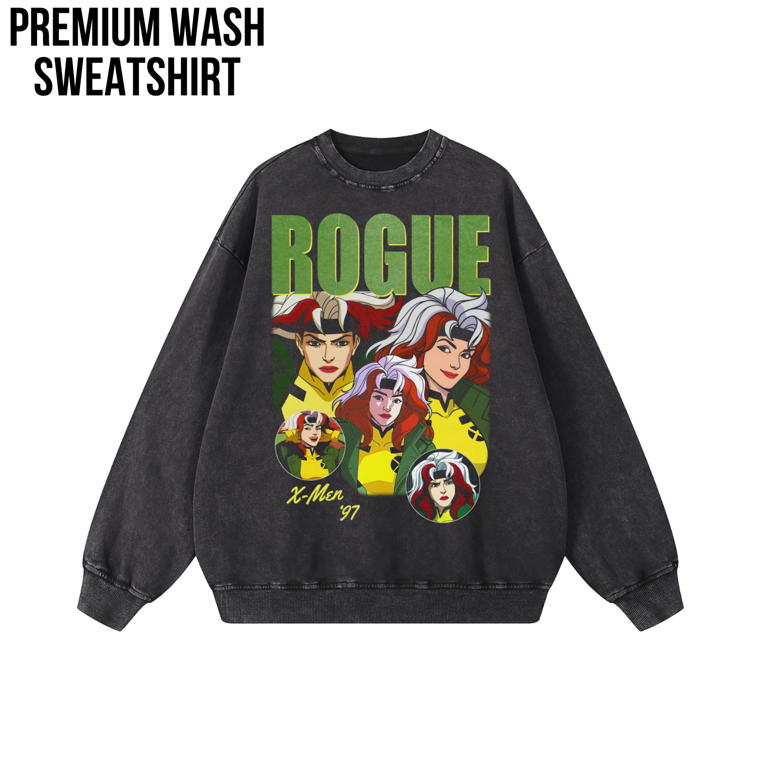 Rogue X-Men 97 Shirt – X-Men '97 Rogue Collage Graphic Tee, Rogue Marvel Fan Gift, X-Men Animated Series Shirt, Marvel Mutant Graphic Tee
