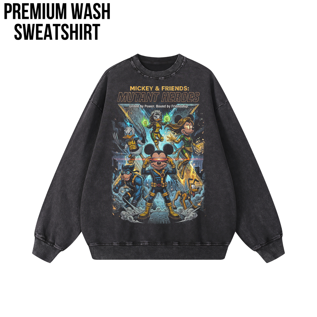 Mickey & Friends X-Men Shirt – Retro Marvel X-Men Disney Tee