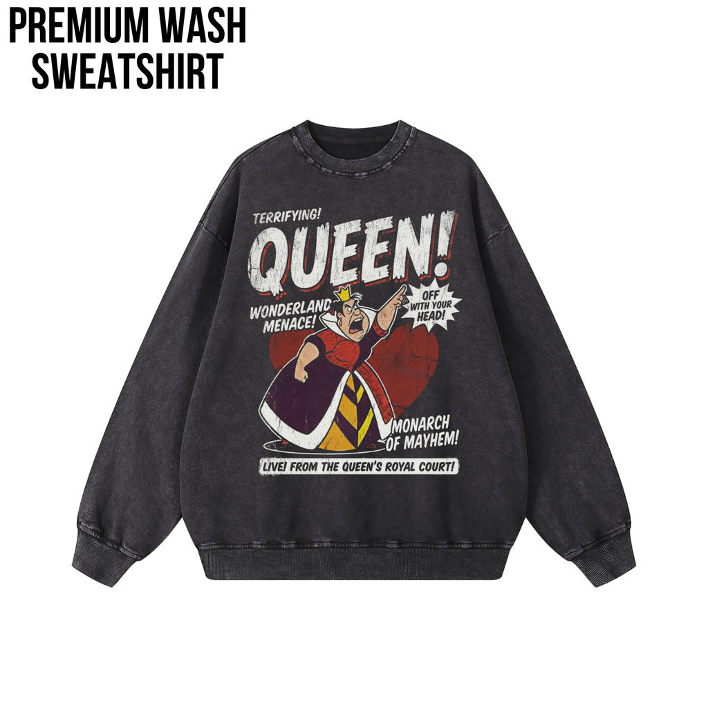 Queen of Hearts Shirt - Alice in Wonderland Graphic Tee