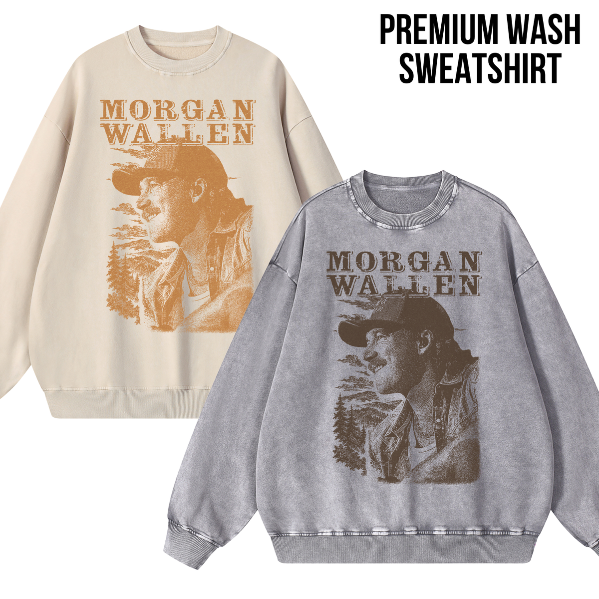 Morgan Wallen Shirt – Morgan Wallen Vintage Portrait Graphic Shirt, Country Music Outdoors Tee, Morgan Wallen Fan Gift, Country Concert Merch