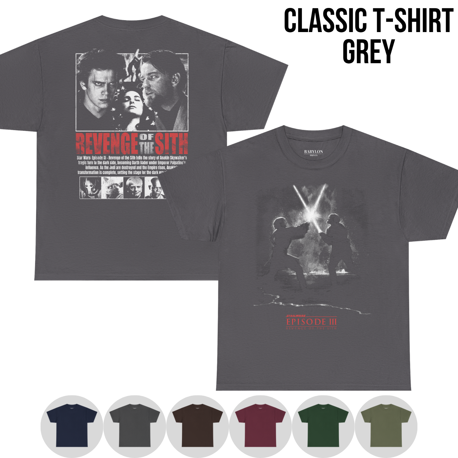 Revenge of the Sith Shirt - Star Wars Episode III Shirt