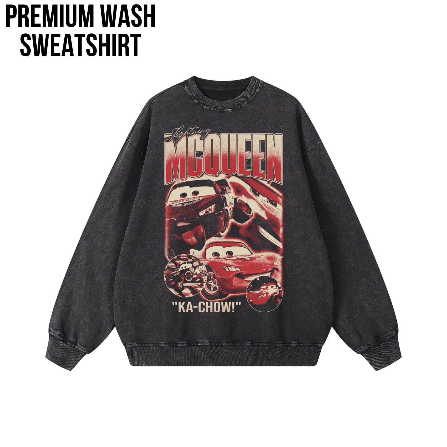 Lightning McQueen Shirt – Vintage Cars Pixar Tee