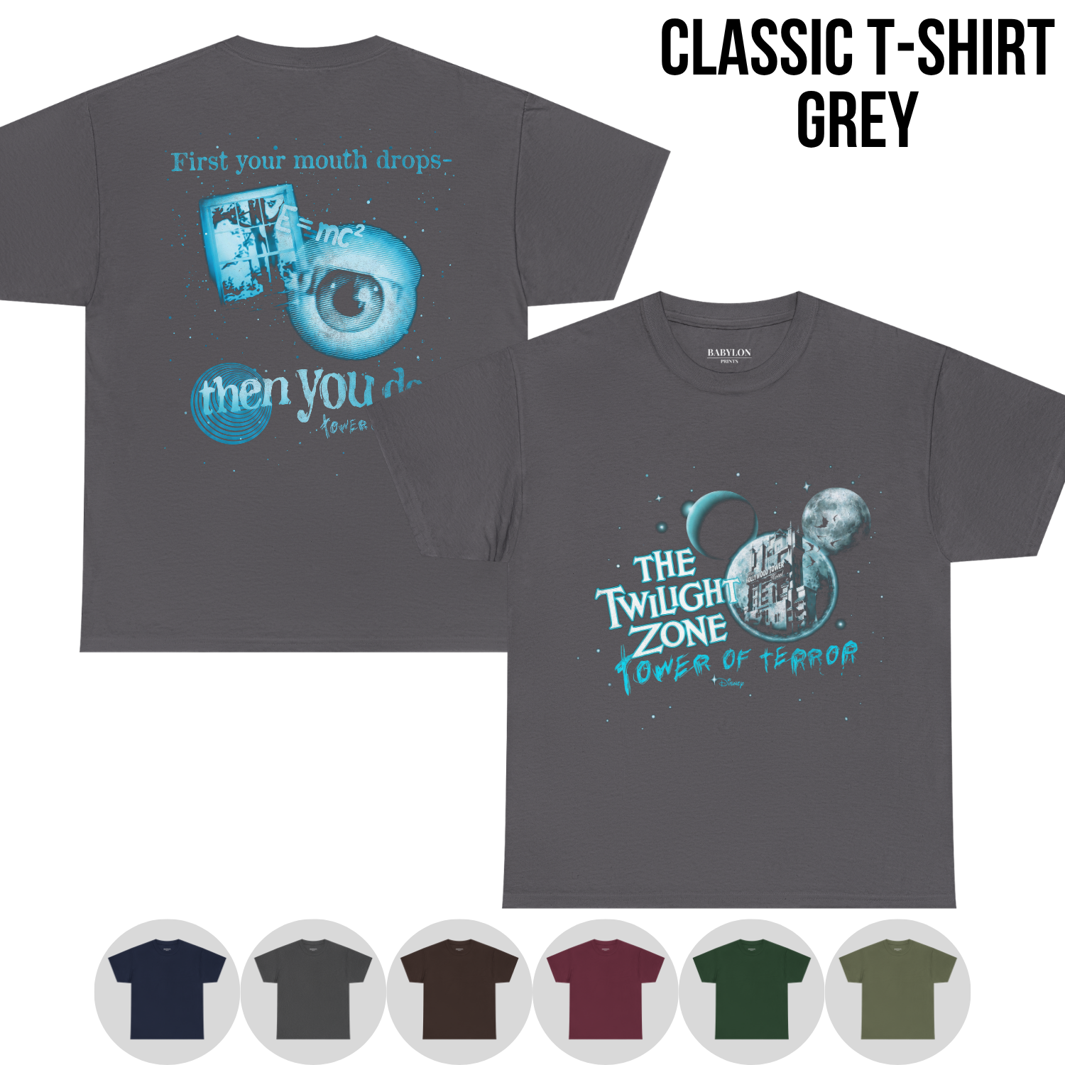Disney Tower of Terror Shirt – Twilight Zone Tower of Terror Tee