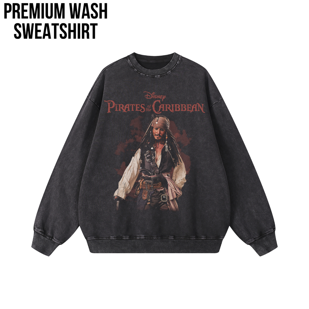 Jack Sparrow Shirt – Disney Pirates of the Caribbean Captain Jack Sparrow Full Body Portrait Tee, Jack Sparrow Fan Gift, Johnny Depp Pirates Graphic Shirt, Disney Pirates Shirt