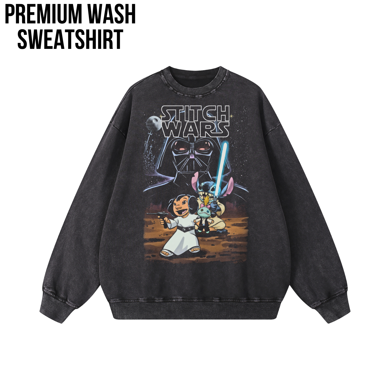 Disney Stitch Wars Shirt – Lilo and Stitch Star Wars Tee