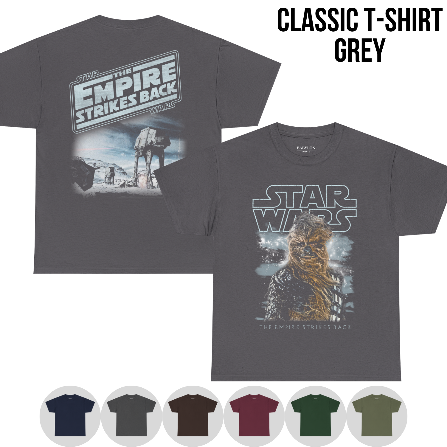 Chewbacca Shirt – The Empire Strikes Back Tee, Star Wars Vintage Shirt