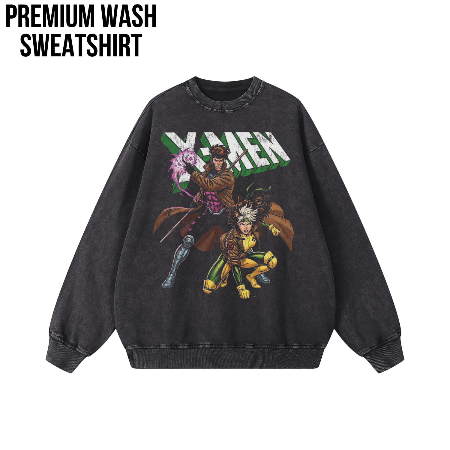 Marvel X-Men Gambit Rogue Shirt - Retro Marvel Mutant Tee