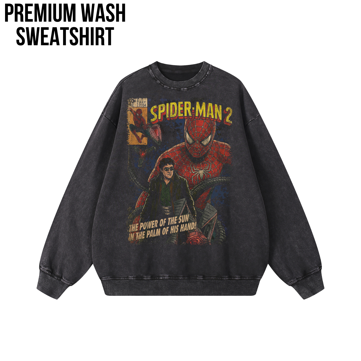 Spider-Man 2 Vintage Comic Shirt - Tobey Maguire Spider-Man Graphic