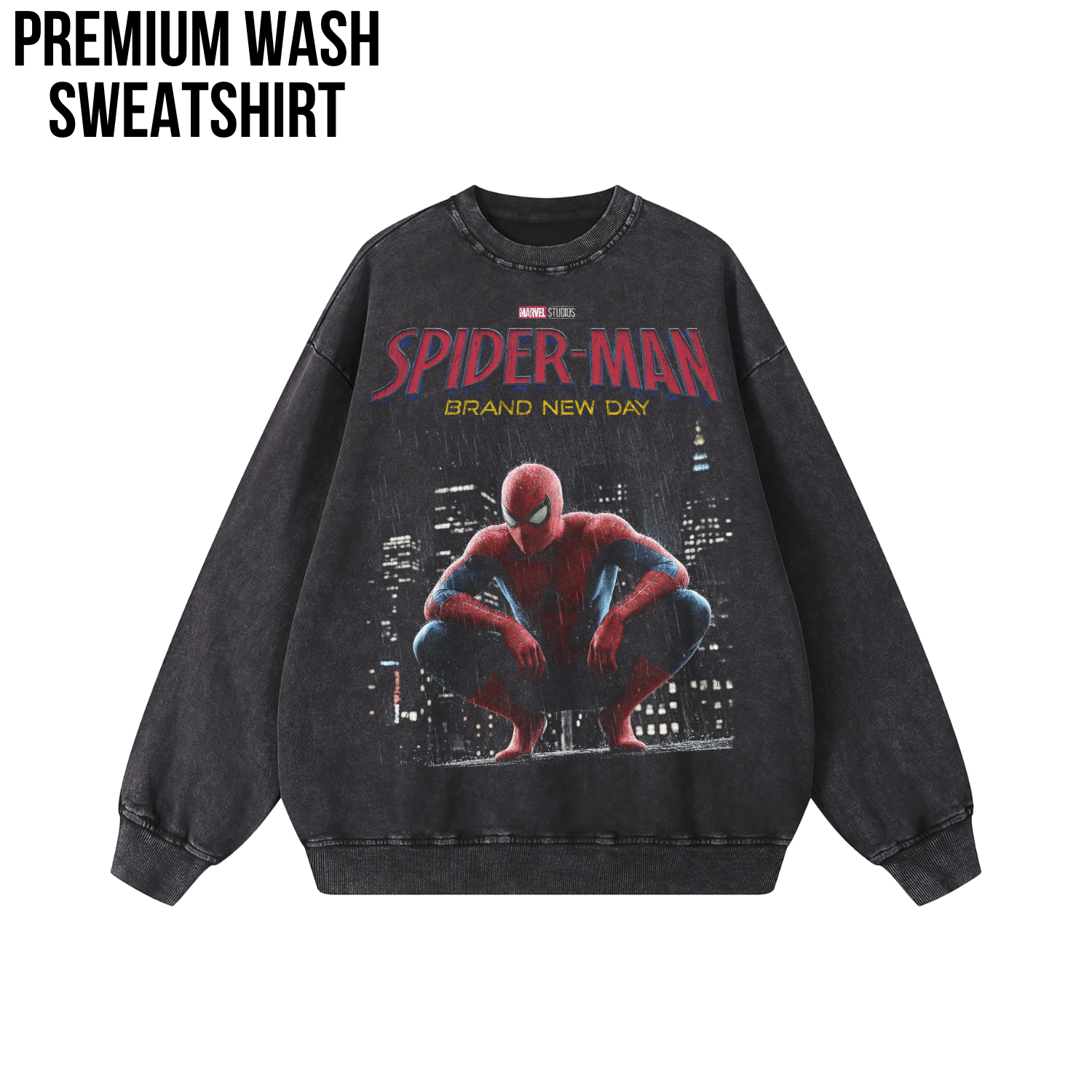 Spider-Man Brand New Day Shirt: Marvel Tom Holland Spider Man Movie Tee