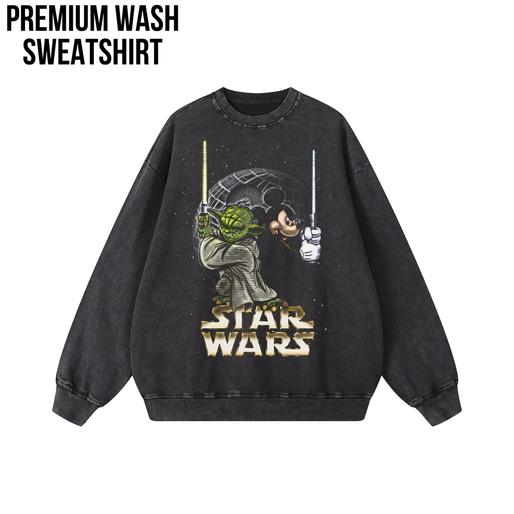 Vintage Mickey & Yoda Star Wars Shirt – Disney Graphic Tee