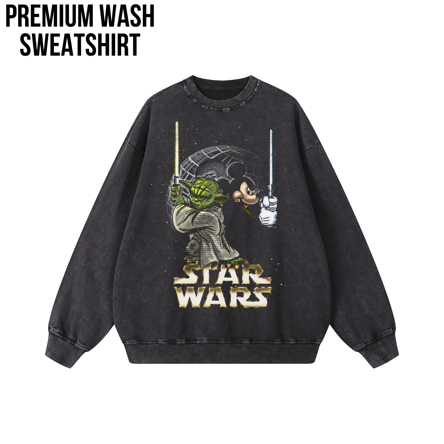 Vintage Mickey & Yoda Star Wars Shirt – Disney Graphic Tee