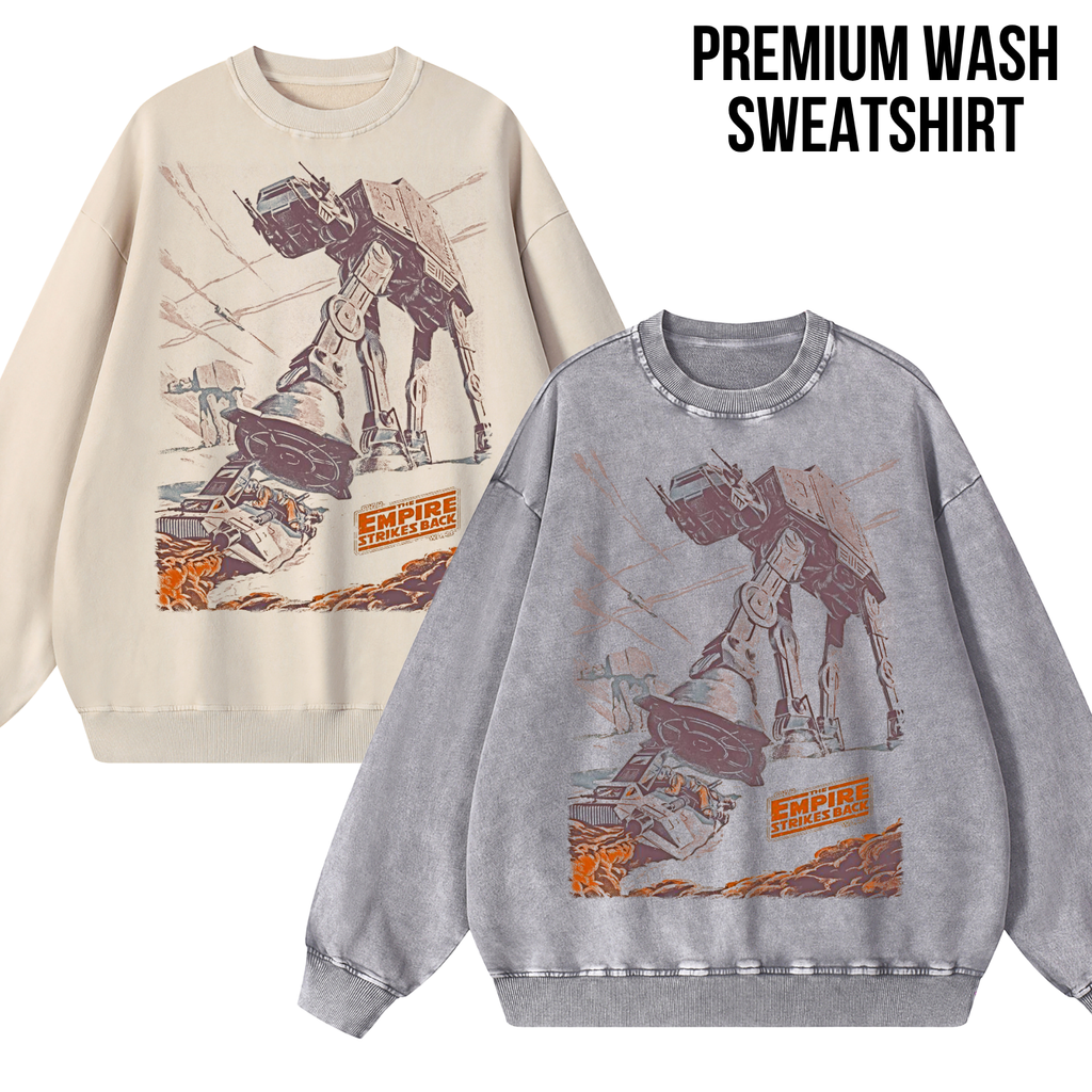 Star Wars Empire Strikes Back Shirt – AT-AT Battle of Hoth Graphic Tee