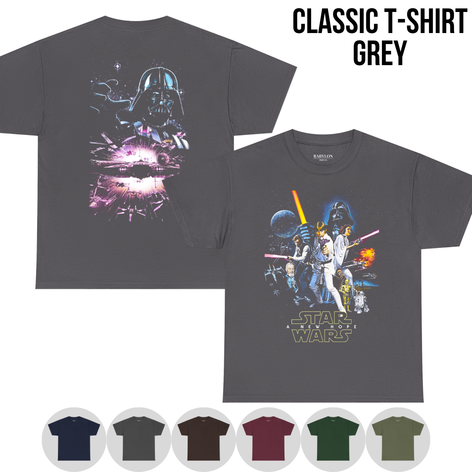 Star Wars A New Hope Shirt – Episode IV Poster Tee