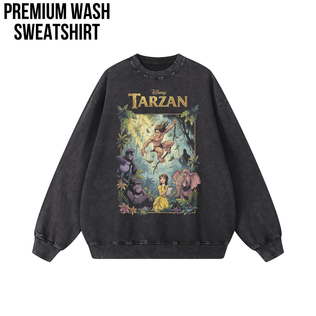 Disney Tarzan Shirt – Tarzan and Jane Graphic Tee, Disney Vintage Shirt