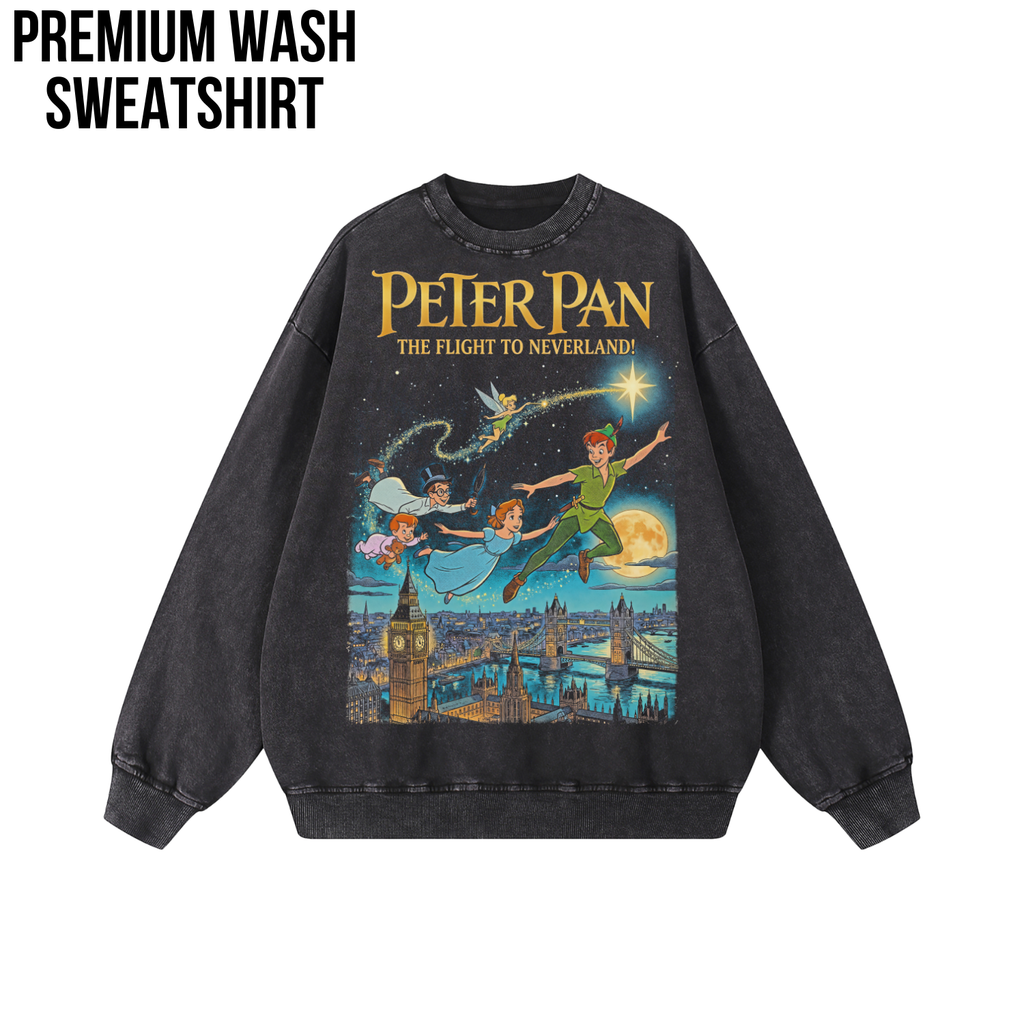 Peter Pan The Flight to Neverland Shirt | Vintage Disney Tee